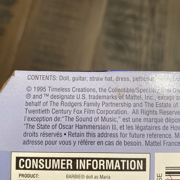 NRFB - Barbie As Maria In The Sound Of Music 🎶 - Picture 11 of 11